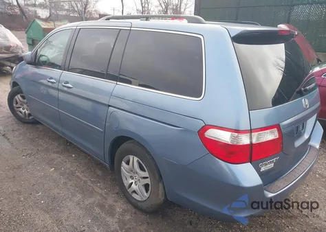 2007 Honda Odyssey Ex-L from USA, damaged, VIN 5FNRL38707B131555